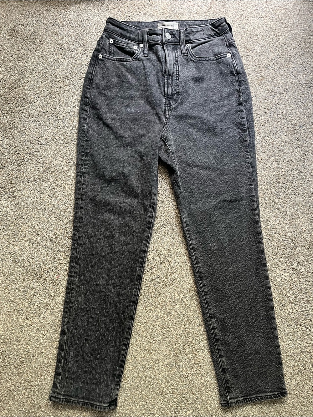 Madewell Black “Curvy Perfect Vintage Jean” (25)